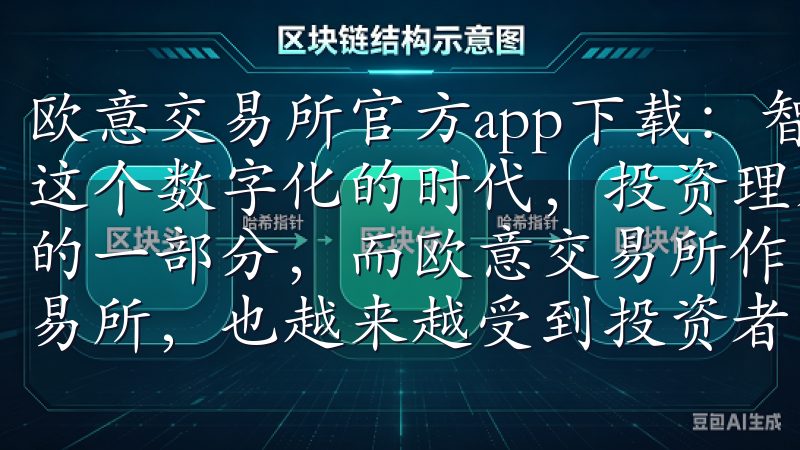 欧意交易所官方app下载：智能投资，快速上手指南 在如今这个数字化的时代，投资理财已逐渐成为许多人生活中不可或缺的一部分，而欧意交易所作为一个致力于提供高效投资平台的交易所，也越来越受到投资者的青睐。