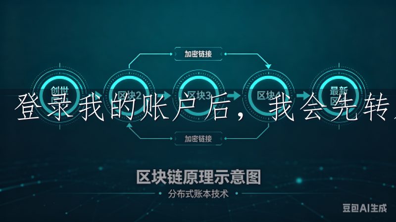 登录我的账户后，我会先转入一些资金到我的交易账户。